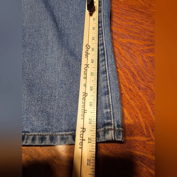 Lauren Jeans Co. Ralph Lauren Cropped Plus Size Relaxed Jeans Women's Size 14 - Picture 5 of 8